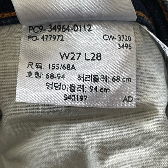 Levi’s WEDGIE STRAIGHT FIT WOMEN'S JEANS size 27 - Picture 16 of 16